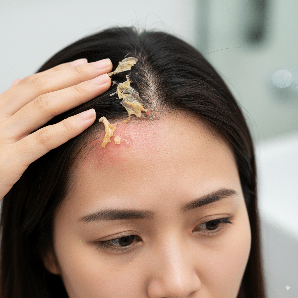 nguyên nhân gây gàu