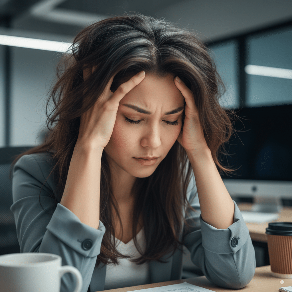 nguyên nhân khiến tóc bạc sớm