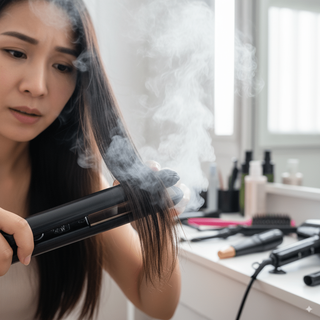 nguyên nhân khiến tóc bị chẻ ngọn