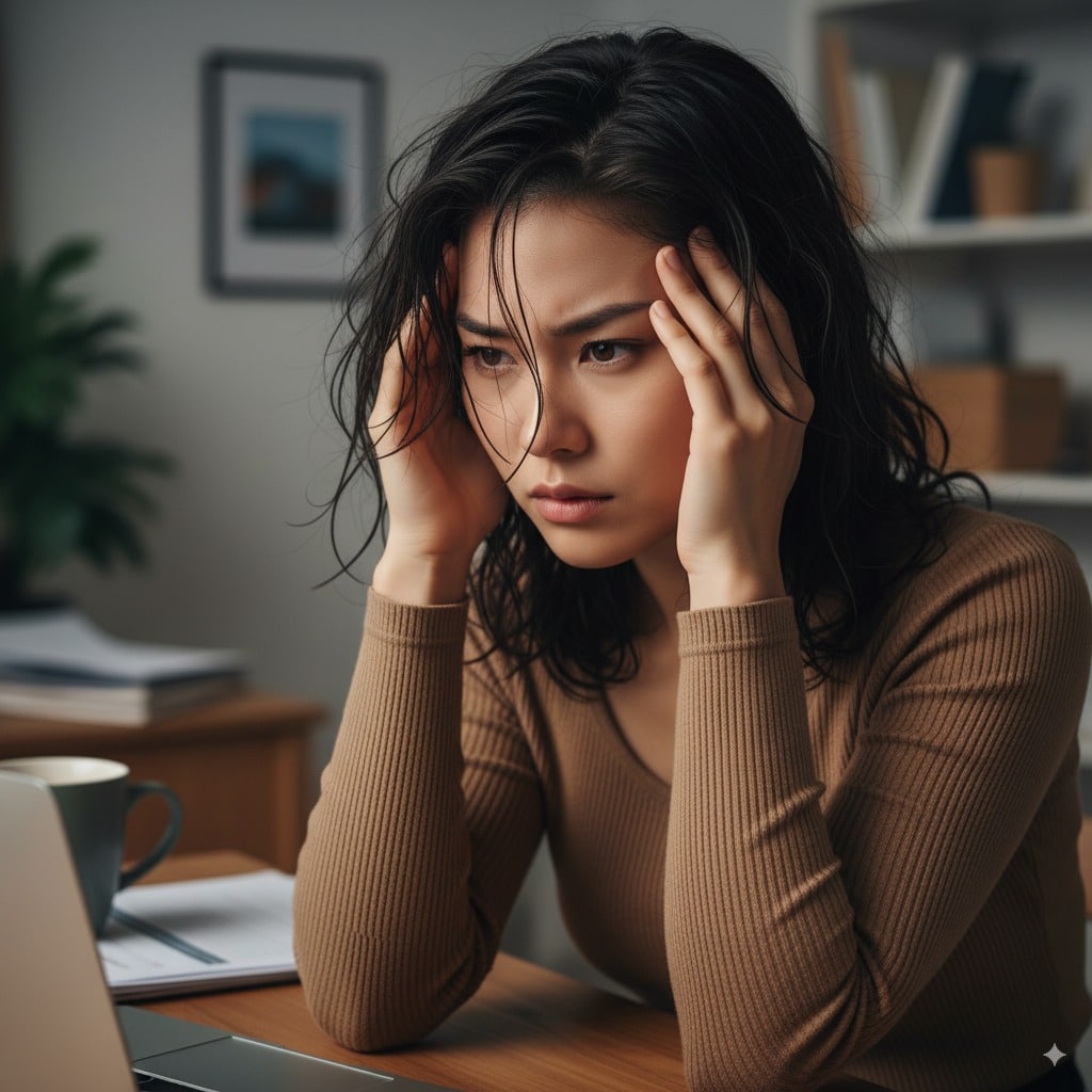 nguyên nhân khiến tóc bị dầu